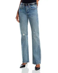 リーバイス レディース シューズ ブーツ・レインブーツカット ジーンズ Levis Wedgie High Rise Bootcut Jeans in Boots Are Back In Town Bのサムネイル