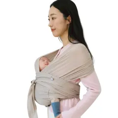 新品 【ヘッドサポート入り】コニー抱っこ紐 FLEX サイズ調節 AirMesh (Konny) 夏用 抱っこ紐 エアーメッシュ素材 涼しく快適 ママパパ兼用 ベビー スリング 新生児~20kg 国際安全認証取得 赤ちゃん 寝かしつけ 出産祝い 収納袋付き 出