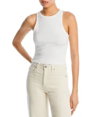 エージー レディース トップス タンクトップ AG Olive Tank Exwhite ホワイトのサムネイル