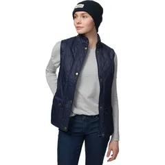 バブアー レディース トップス ベスト ジレ Barbour Otterburn Gilet Womens Navy ネイビーのサムネイル