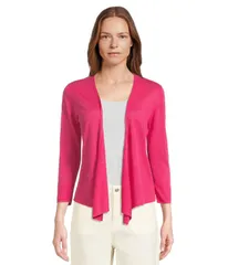トッミーバハマ レディース アウター ニット・セーター カーディガン リネン Tommy Bahamaddison Linen Rayon Cardigan Bright Blush ブラッシュのサムネイル