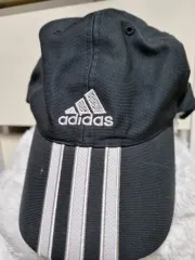 アディダス 3本線 ベースボールキャップ ブラック