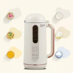 新品 豆乳メーカー 日本語版 豆乳28分・保温恒温55℃・ジュース1.5分・花茶15分・お粥28分・洗浄1分・ペースト28分 ミキサー ジューサー 700ml/900ml 栄養補充 濾過不要 残滓がない 乾燥豆でもOK 1-3人用