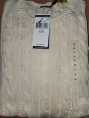 ラルフローレン クリーム色 ケーブル ニット XL