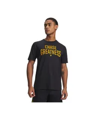 【送料無料】 アンダーアーマー メンズ Tシャツ トップス Mens Project Rock Crewneck TShirt Black