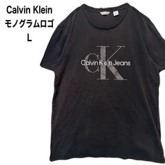 Calvin Klein カルバン クライン ロゴ Tシャツ モノグラムロゴ L