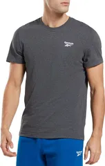 リーボック メンズ トップス Tシャツ Reebok Mens Identity Classics TShirt Dark Grey グレー