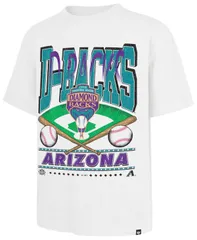 フォーティーセブン メンズ トップス Tシャツ 47 Adult Arizona Diamondbacks White Foundation All Star Game TShirt NoColor ホワイト