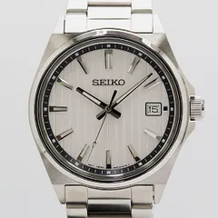 新品同様 稼働 箱/保/コマ付 セイコー セレクション SBTH001 6N52-00J0 QZ 銀文字盤 メンズ腕時計 2000000 3NBG ABC19250 KMT