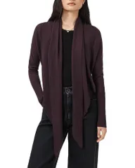 オールセインツ レディース アウター ニット・セーター ウール カーディガン ALLSAINTS Wasson Pirate Wool Cardigan Oxblood Red レッドのサムネイル