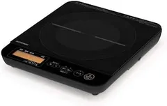【中古-非常に良い】アイリスオーヤマ IHクッキングヒーター 1口 液晶付き 1400W 吹きこぼれ防止 自動温度調整 IHコンロ 卓上 7段階火力調整 ブラック IHCT71Bのサムネイル