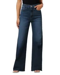ジョーズジーンズ レディース ボトムス デニムパンツ ワイドレッグ プチ Joes Jeans The Mia Petite High Rise Wide Leg Stretch Jeans in Exhale