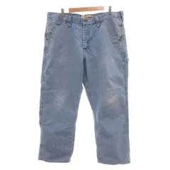 リー LEE ジーンズ デニムパンツ 38×30 青 ブルー 無地 長ズボン カーペンターパンツ ECF001 /SX ■ECF001