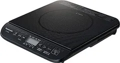 【中古-非常に良い】パナソニック IHクッキングヒーター IHコンロ 1400W 日本製 卓上 7段階火力調整 静音設計 ブラック KZ-PH34-Kのサムネイル