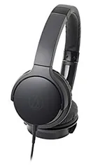 【中古-非常に良い】audio-technica SoundReality ポータブルオンイヤーヘッドホン ブラック ATH-AR3 BK
