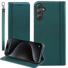 【人気商品】適用 耐衝撃 手帳 Cobeimisr ストラップ付きケース カバー SCG21 CASE SCG21 ケース ケース SC53D マグネット A54ケース カードケース A54 ストラップ A54 ギャラクシー サムスン スマホケース ストラップ