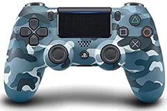 【中古-非常に良い】 ワイヤレスコントローラー DUALSHOCK 4 ブルー・カモフラージュ