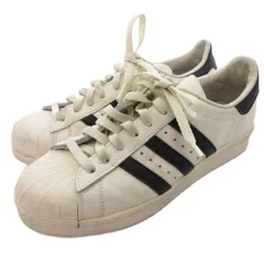 アディダス adidas スーパースター 82 スニーカー シューズ 26.5 白 ホワイト 黒 ブラック /YJ ■GY62