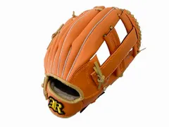 新品 軟式 野球 グローブ グラブ 右投げ用 一般用 大人用 オールラウンド 12インチ オレンジ 417