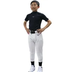 新品 [ミズノ] 【R】 ユニホーム ウェア 少年 ジュニア 野球 ユニフォームパンツ ズボン GACHI ショートフィットタイプ ガチパンツ 12JD2F8401 (01) ホワイト 150