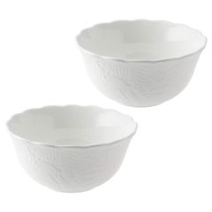 Herend ヘレンド ボウルペアセット 14cm 白 新品 高島屋 バロック