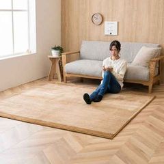 低反発 ラグマット DPホリデー ヘリンボン 190x240 厚み13mm - メルカリ