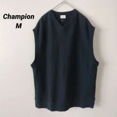 Champion　チャンピオン　Revese Weave Vネックスゥエットベスト　ネイビー　M