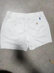 ポロラルフローレン 白 ハーフパンツ
