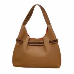 サルヴァトーレ・フェラガモ(Salvatore Ferragamo) サルヴァトーレフェラガモ ハンドバッグ レザー ブラウン レディース