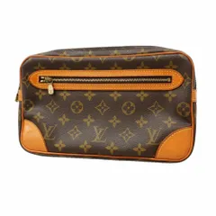 ルイ・ヴィトン(Louis Vuitton) ルイ・ヴィトン クラッチバッグ モノグラム マルリードラゴンヌGM M51825 ブラウンメンズ