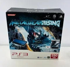 PS3メタルギアライジング斬奪パッケージ 本体 CECH 4000B 動作確認 METALGEAR