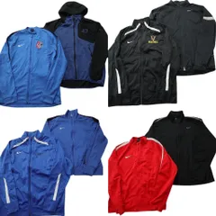 古着卸 まとめ売り ナイキ トラックジャケット 8枚セット (メンズ L /XL ) フーディー スウォッシュ ジャージ 中古 古着 ND6852