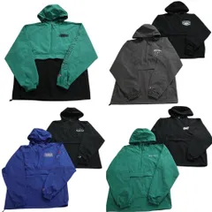 古着卸 まとめ売り チャンピオン アノラックパーカー ジャケット 7枚セット (メンズ M ) カレッジ風 ツートン 中古 古着 ND9574