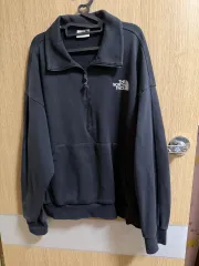 THE NORTH FACE ホワイトレーベル コンフィ ハーフ ジップ スウェットシャツ 2XL