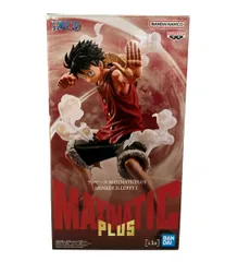 美品 BANDAI ONE PIECE MAXIMATIC PLUS モンキー・D・ルフィ フィギュア