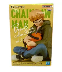 美品 BANDAI チェンソーマン Break time collection vol.1 デンジ&ポチタ フィギュア
