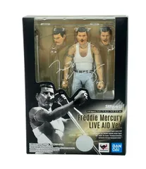 美品 バンダイ S.H.Figuarts フレディ・マーキュリー ライヴ・エイド Ver. フィギュア