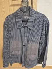 PERENN 23aw ダイド ヒッコリー ストライプ フレンチ ワークジャケット