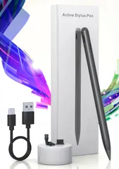 USB type-c充電式 耐摩 軽量 誤作動防止機能対応 スタイラスペン タッチペン POMペン先/導電繊維ペン先/傾き感知/磁気吸着機能対応/超高感度 2018年以降iPad/ 2in1タッチペン 第11世代対応 ペンシル Pro/air/mini対応 i