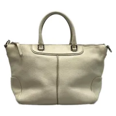 TOD'S(トッズ) ハンドバッグ - アイボリー レザー