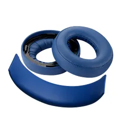 新品 Geekria イヤーパッド + ヘッドバンド ソニー Sony PlayStations Gold Wireless/ PS4/ PS3/ PSV ヘッドセット ゲーミングヘッドセット 等 対応 交換 用 ヘッドホンパッド イヤーパッド イヤークッショ