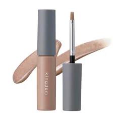 【特価商品】ウルトラキープ パウダリーリキッドアイブロウ ウォータープルーフで汗をかいても落ちにくいキングダム 眉尻までしっかり描ける！3g ふんわり眉毛がこれ1本で完成！ kingdom (ミルクブラウン) キングダム