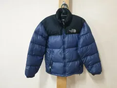 THE NORTH FACE ザノースフェイス ヌプシ(Nuptse) 700 ダウン ネイビー 90 95 (傷)