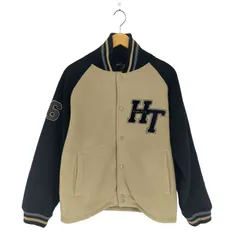 ハンテン HANG TEN ロゴワッペンフリーススタジャン メンズ  M