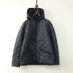 ラベンハム LAVENHAM CRAYDON フードキルティングジャケット 8＼ネイビー ブルゾン クレイドン 中綿【2400014868357】