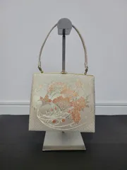 和装バッグ 和装小物 訪問着 フォーマル 花柄 着物 金色 ゴールド 成人式　結婚式