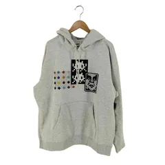 オベイ OBEY TRIPLE TROUBLE OBEY INVADER HOODIE メンズ  Lのサムネイル