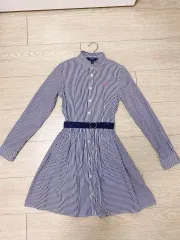 ポロラルフローレン ストライプシャツ ONE PIECE 16 状態良し