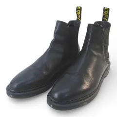 ドクターマーチン DR.MARTENS 41103010 GRAEME チェルシー ブーツ US12 ブラック 黒系 レザー サイドゴア