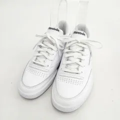 Reebok レザースニーカー サイズ24.5cm IG5477 シューズ・靴 ホワイト レディース リーボック【中古】6-0305G◎